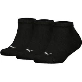 Puma Sneakersocken 3er Pack Schwarz 35-38
