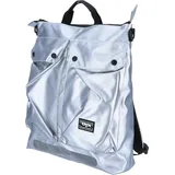 DYX Crossbody Backpack 2 in One silver