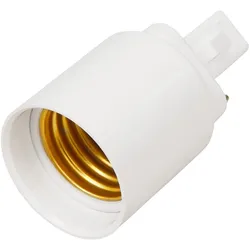 Lampensockel-Adapter, G24 auf E27