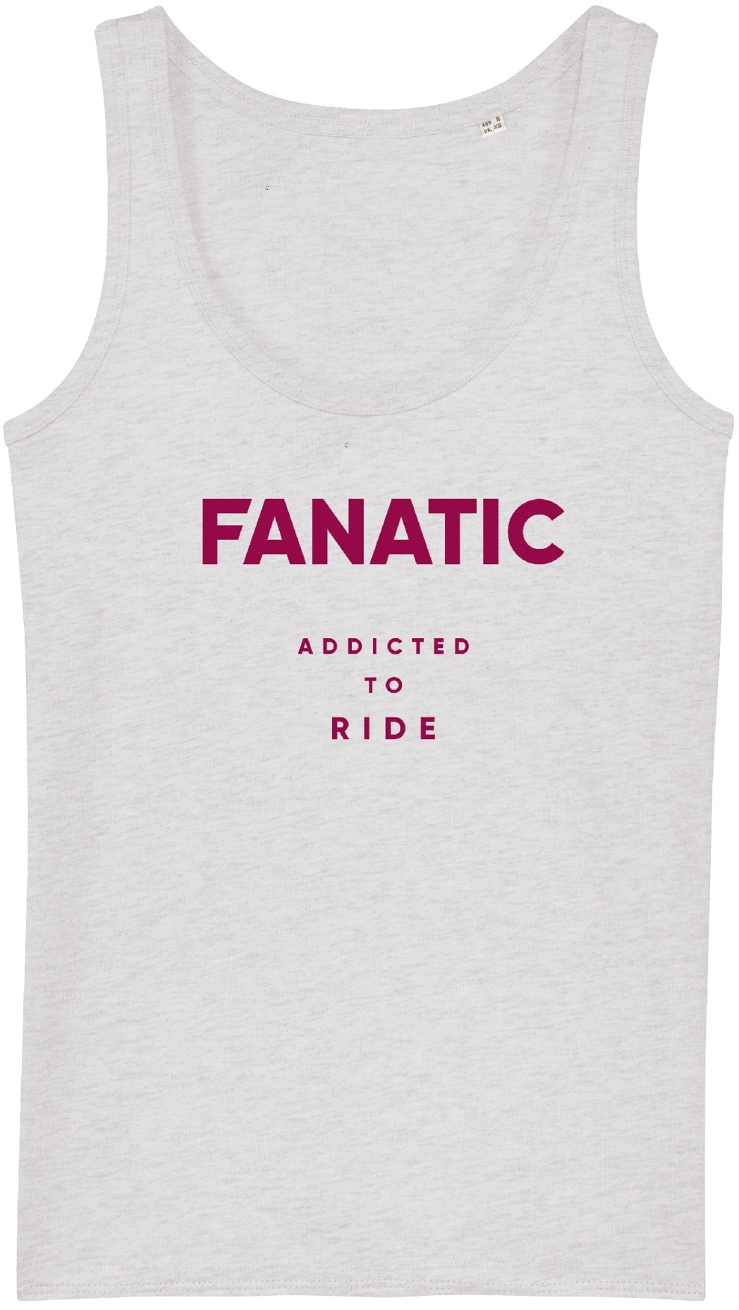 Fanatic Girls Tank Fanatic cream heather grey Damen Shirt 21, Größe: L