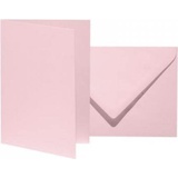 Artoz Faltkarten mit Briefumschlägen Mosaic DIN B6 rosa