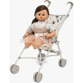 SKRÅLLAN Puppenwagen Sonne Beige/Braun