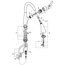 Grohe Zedra chrom 32294002