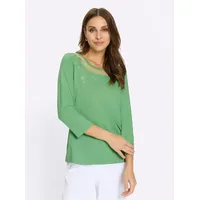 Witt Weiden Rundhals-Shirt in apfel | Gr.: 40