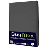 Buymax Spannbettlaken 60x120 70x140 80x200 90x200 100x200 120x200 140x200 160x200 180x200 200x200 Baumwolle Bettlaken Jersey