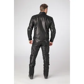 Halvarssons Racken Lederjacke Schwarz 54