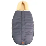 Kaiser "ALLEX" Lammfell Fußsack medizin (Anthracite)