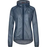Ziener Damen NATINA Regenjacke - Fahrrad|Mountainbike|Outdoor - wasserdicht,atmungsaktiv,super leicht, hale navy, 46