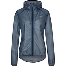 Ziener Damen NATINA Regenjacke - Fahrrad|Mountainbike|Outdoor - wasserdicht,atmungsaktiv,super leicht, hale navy, 46
