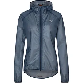 Ziener Damen NATINA Regenjacke - Fahrrad|Mountainbike|Outdoor - wasserdicht,atmungsaktiv,super leicht, hale navy, 46