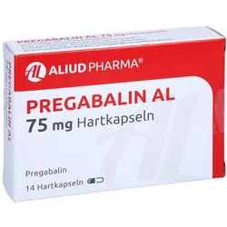 Pregabalin AL 75 mg Hartkapseln 14 St