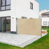 DEMA - Seitenwandmarkise Seitenmarkise Sichtschutz Windschutz 160 x 300 cm Beige