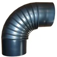 FireFix Ofenrohrbogen 90° Stahl Ø 130 mm schwarz