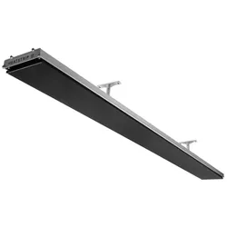 Heatstrip Design Dunkelstrahler: 3200 - ohne Fernbedienung Aluminium