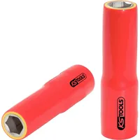 KS Tools 1/2" Isolierte Stecknuss, lang, 12mm