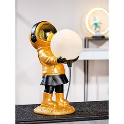 Dekolampe Apollo USB gold 34cm