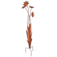 Kobolo Gartenstecker WILDFLOWER 23 x 23 x 100 cm Braun