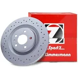 ZIMMERMANN Bremsscheibe Hinterachse 100.3358.52