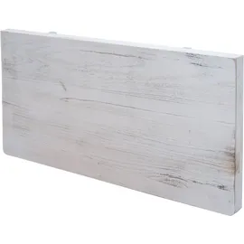 Mendler Wandtisch 120 x 60 cm weiß