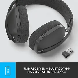 Logitech Zone Vibe 125 Headset Graphite