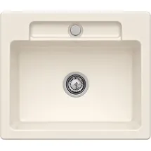Villeroy & Boch Siluet 60 S flat crema + Excenterbetätigung + Lochbohrungen 1 + 2