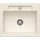 Villeroy & Boch Siluet 60 S flat crema + Excenterbetätigung + Lochbohrungen 1 + 2