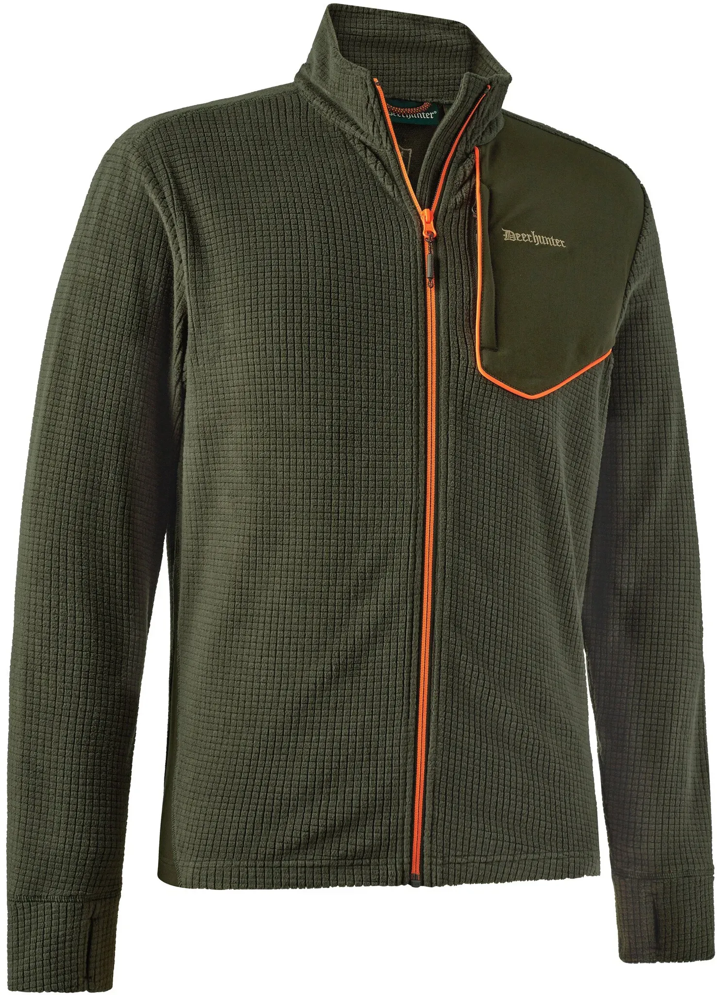 Deerhunter Fleecejacke Chamois Full-Zip, forest green, S