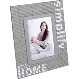 walther design Bilderrahmen grau 10x15 cm 2er Set