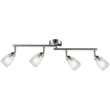 GLOBO Deckenleuchte 4x 3,0 W Chrom