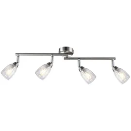 GLOBO Deckenleuchte 4x 3,0 W Chrom