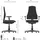 MyBuero RELAX CX 120 Stoff Grau
