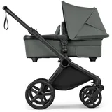 Bugaboo Fox Cub mit Liegeaufsatz und Sitz black/forest green