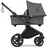 Bugaboo Fox Cub mit Liegeaufsatz und Sitz black/forest green