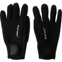 Leeadwaey 1 Paar 1,5 mm Neoprenanzüge Handschuhe Tauchen Schwimmen Surfen Kanu S schwarz