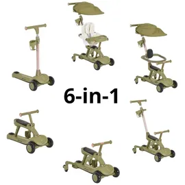 Byox Cornet 6 in 1 Multifunktionsroller Grün