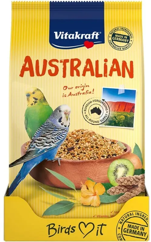 - Bird food AUSTRALIAN for budgies 800 gr