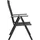 vidaXL Gartenstuhl 55 x 64 x 105 cm schwarz klappbar  2 St.