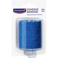 BEIERSDORF Hansaplast Fixierbinde blau 4mx6cm