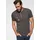 MAN'S WORLD Henleyshirt MAN'S WORLD, Herren, Gr. S (44/46), grau, Single Jersey, Obermaterial: 100% Baumwolle. Besatz: 100% Baumwolle, bedruckt, Rundhals, Shirts, Kurzarm, lässige Passform, bedruckt, Rundhals, casual, Topseller