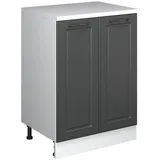 Vicco Kommode Rion 60 x 81,6 cm Anthrazit Landhaus/Weiß