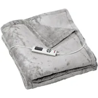 Grafner Heizdecke Wärmedecke Flannel Fleece 180 x 130 cm)