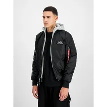 Alpha Industries MA-1 D-Tec SE Jacke Black/Grey L