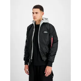 Alpha Industries MA-1 D-Tec SE Jacke Black/Grey L