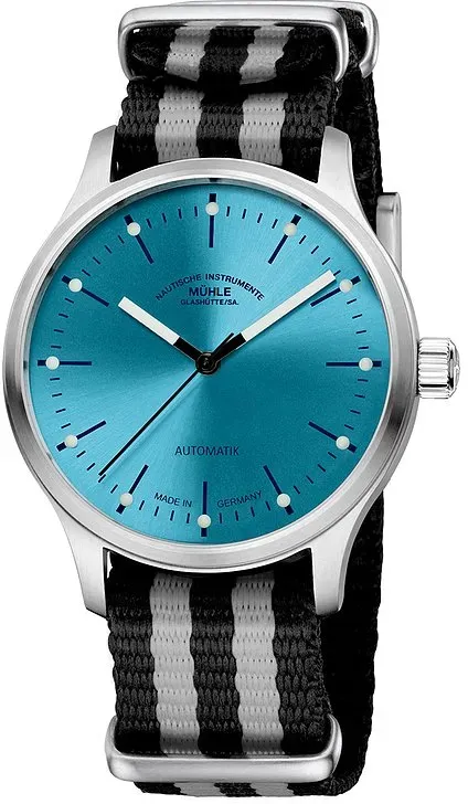 Mühle-Glashütte Herrenuhr Panova M1-40-79-NB-IV - silber