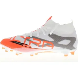 Puma Ultra 5 Match+ AG/FG Herren Puma White/Puma Black-Glowing Red 43
