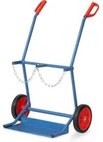 fetra Stahlflaschenkarre 51006. Tragkraft 100kg