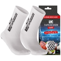 Tapedesign Allround Socks Classic weiß 37-48