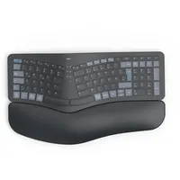 Hama WK-900 Ergo Heimbüro Tastatur RF Wireless + Bluetooth