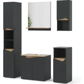Vicco Badmöbel-Set Marelle 5 Teile