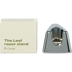 Leaf Shave Leaf Razor Stand Chrome